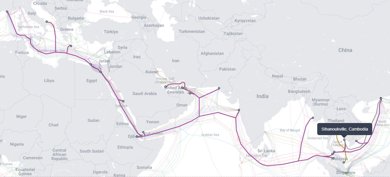 Submarine Cable Map